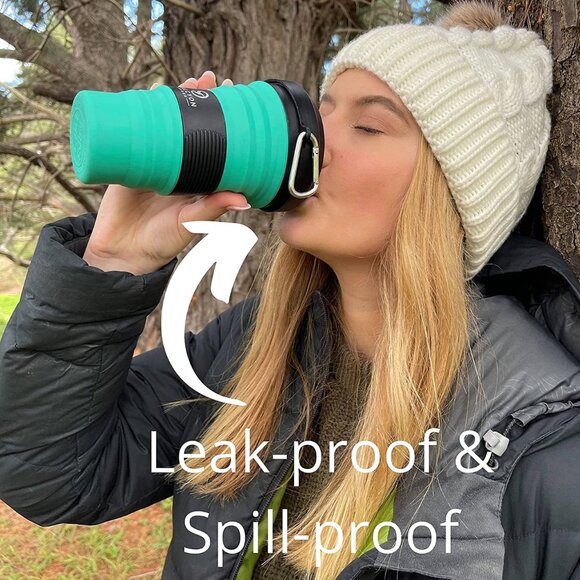 Camping Kettle Boiling Water w/Mugs Collapsible Travel Camping Tea Kettle NWT - Picture 6 of 9